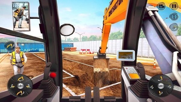 模拟挖掘机驾驶3d