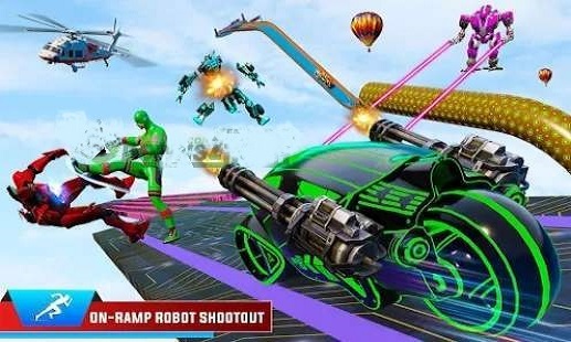 速度英雄机器人(Speed Hero Mega Ramp)