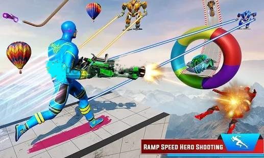 速度英雄机器人(Speed Hero Mega Ramp)