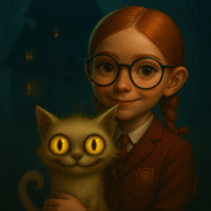 神秘猫鬼屋游戏