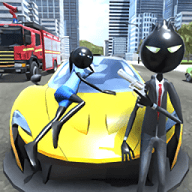 罪恶的绳索火柴人（Amazing Crime Rope Stickman）